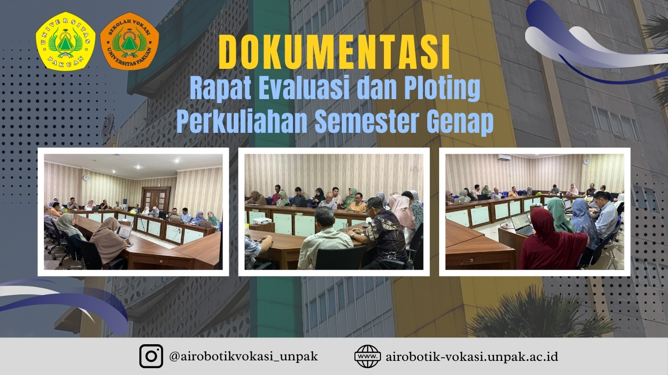 Dokumentasi Rapat Evaluasi dan Ploting Perkuliahan Semester Genap