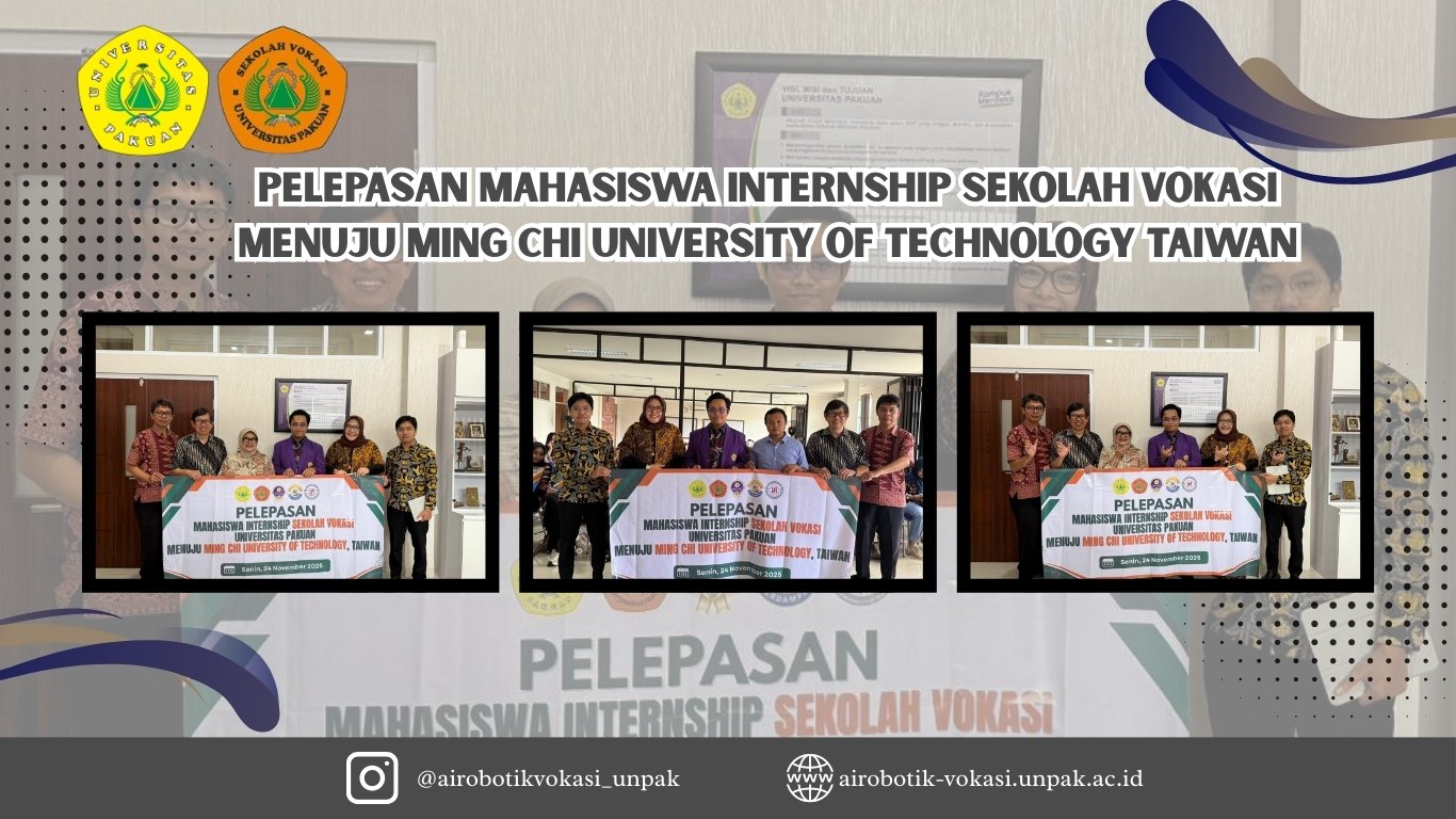 Pelepasan Mahasiswa Internship Sekolah Vokasi Menuju Ming Chi University of Technology